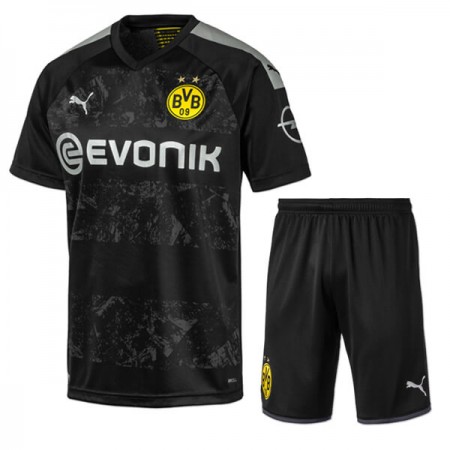 Billiga Fotbollströjor Borussia Dortmund Barn Borta tröja 2019/20 Kortärmad